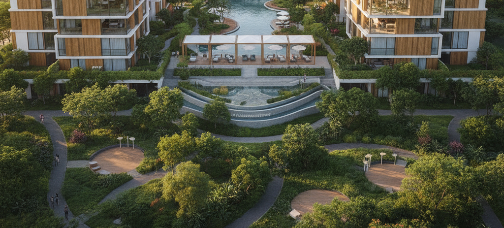 Gera WellnessCentric Homes Pune – sustainable architecture and wellness design